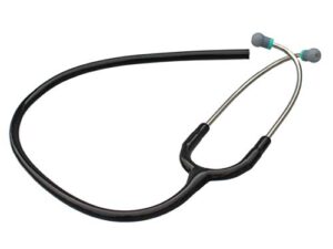 replacement tube by cardiotubes fits littmann classic ii se standard stethoscopes - 5mm black tubing