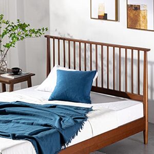 ZINUS Linda Mid Century Wood Platform Bed Frame / Solid Wood Foundation / Wood Slat Support / No Box Spring Needed / Easy Assembly, Full