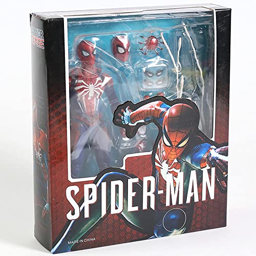 Figuarts for Spider Man Spider-Man Upgrade Suit PS4 Game Edition 6"/15 cm Joints Moveable Action Figure Collectable Model Ornaments Toy Box Set