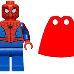 LEGO Superheroes: Spider-Man Minifigure with Web and Printed Arms