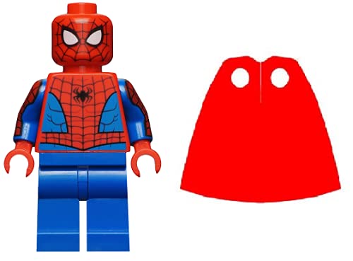 LEGO Superheroes: Spider-Man Minifigure with Web and Printed Arms