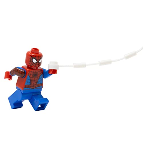 LEGO Superheroes: Spider-Man Minifigure with Web and Printed Arms