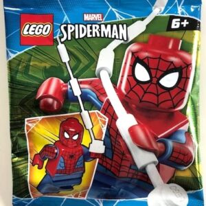 LEGO Superheroes: Spider-Man Minifigure with Web and Printed Arms