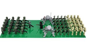 41st clone troopers battle set camoflouge spider droids super battle droids 64pcs