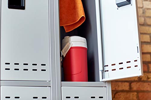 Safco Products Double Tier Locker, 3 Column, Gray