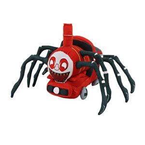 ulthool choo choo charles plush, 8.5 inches choochoo spider train plush toys, horror game stuffed animal doll for kids and fans birthday gifts (style a)