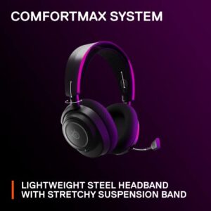 NEW SteelSeries Arctis Nova 7 Wireless Multi-Platform Gaming Headset – Simultaneous Wireless 2.4GHz & Bluetooth – Comfort Design - Fast Charging 38Hr Battery – PC, PS, Switch, Mobile