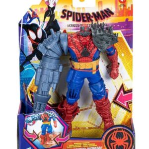 Marvel Spider-Man: Across The Spider-Verse 6-inch Scale Articulated Action Figure Collection (Cyborg Spider Woman (Deluxe))