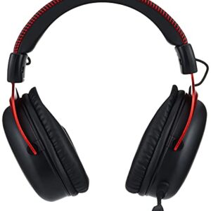 HyperX Cloud II Wireless - Gaming Headset for PC, PS4/PS5, Nintendo Switch, Long Lasting Battery Up to 30 Hours, 7.1 Surround Sound, Memory Foam, Detachable Noise Cancelling Microphone, Mic Monitoring