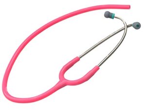 compatible replacement tube by cardiotubes fits littmann(r) classic ii se(r) standard stethoscopes - 5mm pink tubing