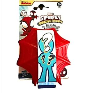 Spidey and His Amazing Friends Marvel Webs Up Minis Surprise Collectible Action Figure Toy, 2.5-Inch Scale Figure in Web Case, Age 3 and Up