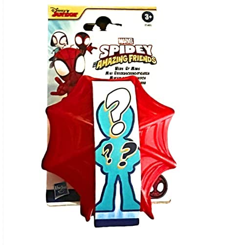 Spidey and His Amazing Friends Marvel Webs Up Minis Surprise Collectible Action Figure Toy, 2.5-Inch Scale Figure in Web Case, Age 3 and Up