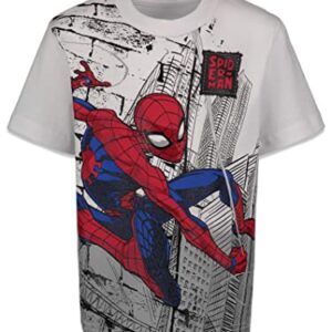 Marvel Spider-Man Toddler Boys 4 Pack Graphic Short Sleeve T-Shirts Spiderman 3T