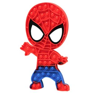 spider pop fidget toy silicone stress reliever, large size 11", 11.8" perfect for kid adults friend puzzle game, birthday party favors, school rewards, festival gift