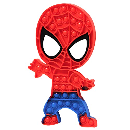 Spider Pop Fidget Toy Silicone Stress Reliever, Large Size 11", 11.8" Perfect for Kid Adults Friend Puzzle Game, Birthday Party Favors, School Rewards, Festival Gift