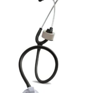 StatGear Stethoscope Tape Holder - Medical Items for Nurses, Paramedics, EMT, EMS - Black