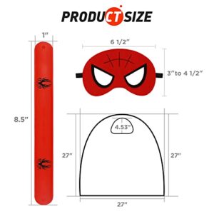 RioRand Superhero Capes for Kids Set Superhero Toys for Boys Girls Party Supplies Christmas Halloween Gifts