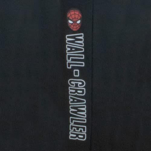 Marvel Spider-Man Boys 2-Piece Fleece Sets, Spiderman Fleece Hoodie and Pants Bundle Set for Boys (Red, Size 4)
