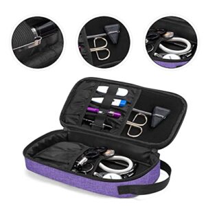Trunab Stethoscope Case for Nurse, Pediatric/Cardiology Doctor, Nursing Student, Compatible with 3M Littmann/MDF/ADC, Hold Stethoscope, BP Cuffs and Most Nurse Accessories for Work