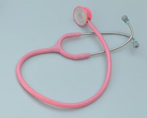 standard edition dual head diagnostic stethoscope by kila labs - pink