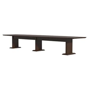 Safco Products Safco 144" Rectangle Conference Table - Textured Driftwood - Sterling Series