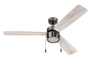 portage bay 51453 madrona ceiling fan, 52, gun metal