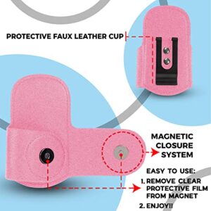 Stethoscope Holder Hip Clip with Upgraded Secure Magnetic Closure - Our Hygienic Stethoscope Clip is Designed to Hold All Brands & Styles - Includes Replacement Stethoscope Ear Tips (Sparkle)