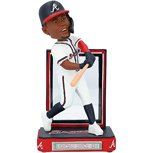 Ronald Acuna Jr. Atlanta Braves Trading Card Bobblehead MLB