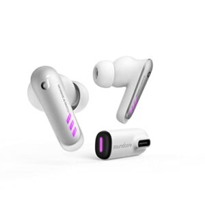 soundcore vr p10 wireless gaming earbuds, meta quest 2 accessories, 30ms low latency, dual connection, 2.4ghz wireless, usb-c dongle included, compatible with steam deck, ps4, ps5, pc, switch