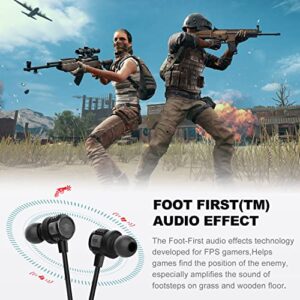 Innens Wired Earbuds in Ear Headphone with Mic and Volume Control for Gaming, 3.5MM Noise Cancelling Stereo Bass Gaming Earbuds for iPhone, Smartphone,Switch, PS4, Xbox One, iPad, PC