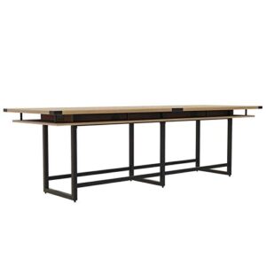 safco mirella conference table, standing-height, 12'