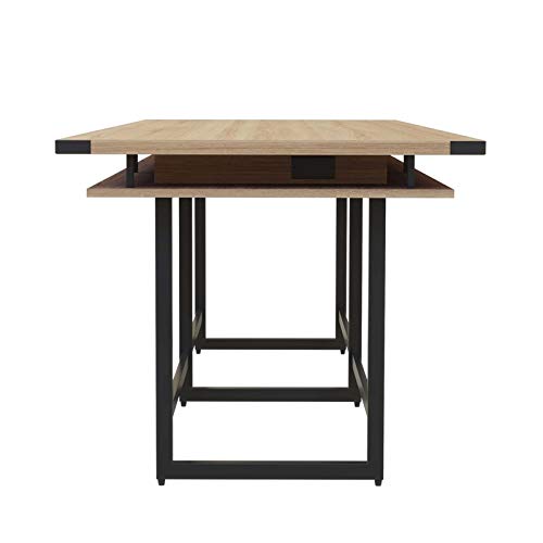 Safco Mirella Conference Table, Standing-Height, 12'