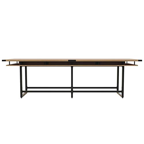 Safco Mirella Conference Table, Standing-Height, 12'