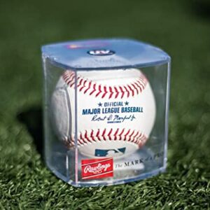 Rawlings | Official 2023 Major League Baseball | Display Case Included | MLB | ROMLB-R, White/Red/Navy