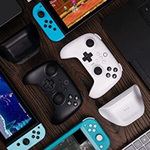 8Bitdo Ultimate Bluetooth Controller with Charging Dock, Wireless Pro Controller for Switch, Windows and Steam Deck (Black)