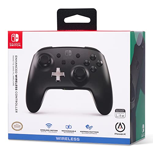 PowerA Enhanced Wireless Controller for Nintendo Switch - Black