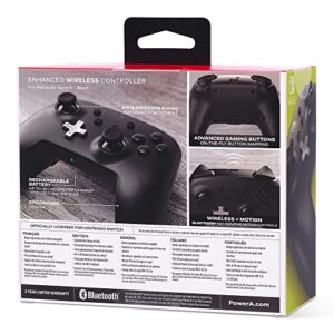 PowerA Enhanced Wireless Controller for Nintendo Switch - Black