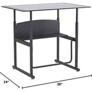 Safco Products 1208DE Alpha better Desk, Dry Erase