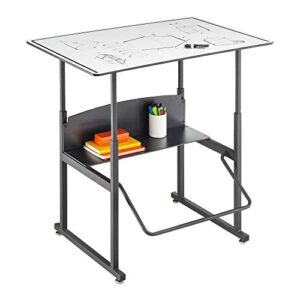 Safco Products 1208DE Alpha better Desk, Dry Erase