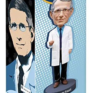 Royal Bobbles Dr. Anthony Fauci Bobblehead, Premium Polyresin Lifelike Figure, Unique Serial Number, Exquisite Detail