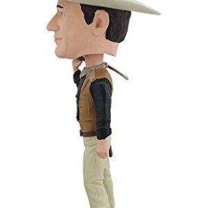 Royal Bobbles John Wayne Cowboy Bobblehead, Premium Polyresin Lifelike Figure, Unique Serial Number, Exquisite Detail