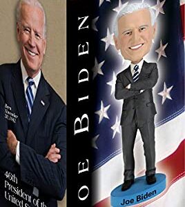 Royal Bobbles Joe Biden Bobblehead, Premium Polyresin Lifelike Figure, Unique Serial Number, Exquisite Detail