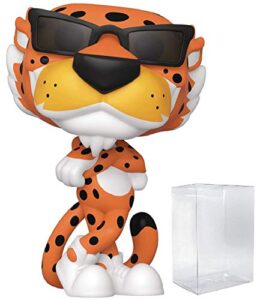 pop ad icons: chester cheetah funko pop! vinyl figure (bundled with compatible pop box protector case), multicolored, 3.75 inches