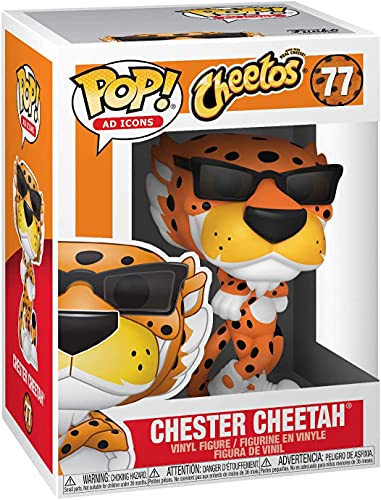 POP Ad Icons: Chester Cheetah Funko Pop! Vinyl Figure (Bundled with Compatible Pop Box Protector Case), Multicolored, 3.75 inches