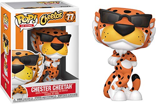 POP Ad Icons: Chester Cheetah Funko Pop! Vinyl Figure (Bundled with Compatible Pop Box Protector Case), Multicolored, 3.75 inches