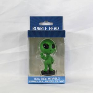 Kalan Bobble Head Alien - Now You Can Stick an Alien on Your Desk or Dashboard! - Gift - Conversation Piece