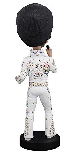 Royal Bobbles Elvis Presley Aloha from Hawaii Bobblehead, Premium Polyresin Lifelike Figure, Unique Serial Number, Exquisite Detail