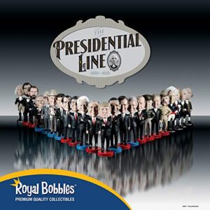 Royal Bobbles Donald Trump Bobblehead, Premium Polyresin Lifelike Figure, Unique Serial Number, Exquisite Detail