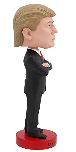 Royal Bobbles Donald Trump Bobblehead, Premium Polyresin Lifelike Figure, Unique Serial Number, Exquisite Detail