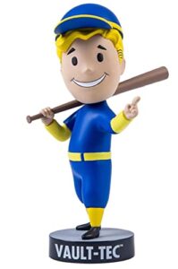 gaming heads fallout 4 bobblehead vault boy 111 series 4 - big leagues - collectible bobbleheads